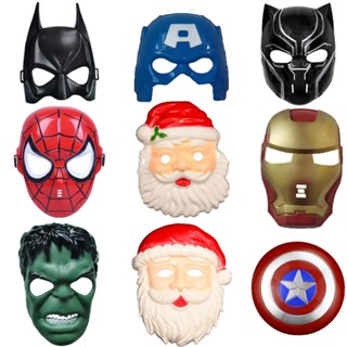 Mặt nạ Halloween Người nhện Hulk Batman Captain Hoa Kỳ đạo cụ trang phục