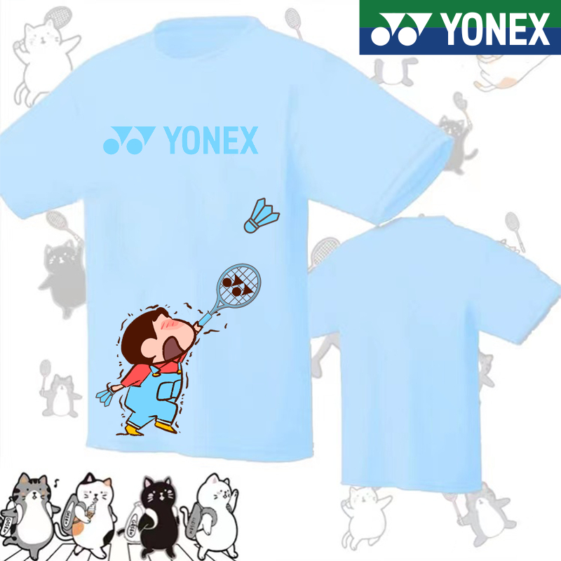 Yonex Cầu Lông Quần Áo Summmer Lưới Nhanh Khô Yonex Áo Team Thi Đấu Huấn Luyện Quần Áo