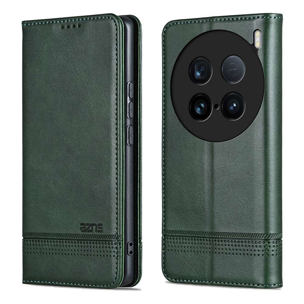 Vỏ từ tính Vivo X200 X100 X100S Pro Mini Ultra Case Flip Cover Da PU Mobilephone Bảo vệ