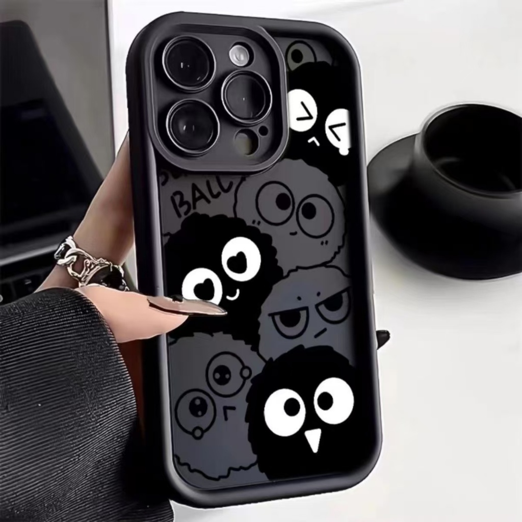 ốp lưng Oppo Reno 6 5G Reno 5 Pro A83 A74 5G A91 A59 F1S A59S F7 Silicone than Ball Genie trường hợp