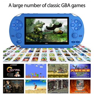 [Giảm giá thanh lý!] Máy chơi Game cầm tay có sẵn X6 Tích hợp 10.000 trò chơi Hỗ trợ 12 trình giả lập có thể kết nối TV Thiếu niên
