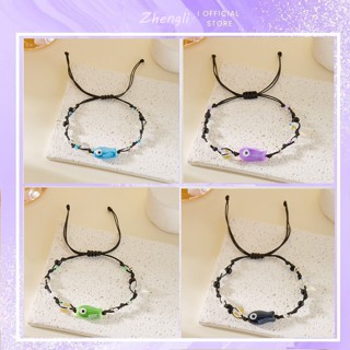  Zhengli Hoạt Hình Thời Trang Handmade Gốm Bện Mắt Quỷ Đồ Gốm Vòng Tay Cá - Mitene Thế Giới Món Quà Trang Sức Dành Cho Nam Nữ 