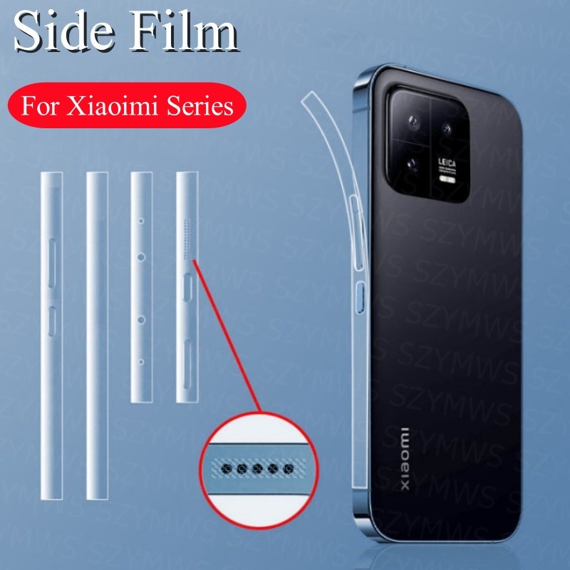 Dành Cho Xiaomi Mi 14 13 Ultra Pro Mix Fold 4 3 Flip K70 K60 Pro Side Matte Clear Protector Film Hydrogel Film Border Sticker