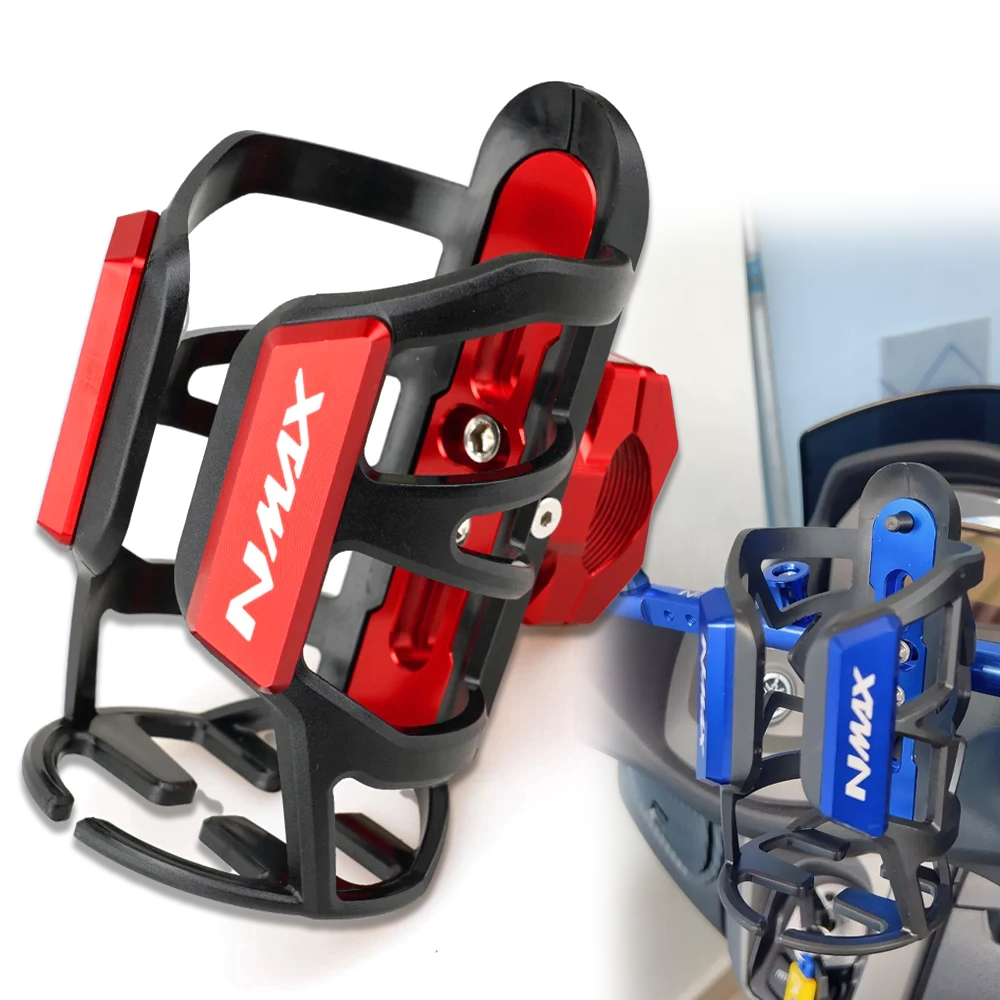 Mới Cho YAMAHA NMAX V1 V2 NMAX 155 2014-2024 Xe Máy Đồ Uống Nước Lồng Uống Cốc Đựng NMAX Phụ Kiện V2