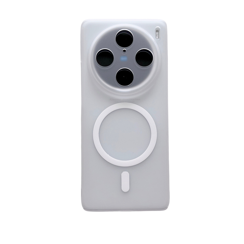 Ốp từ tính siêu mỏng đơn giản cho VIVO X200 PRO Vỏ bảo vệ chống trượt PC mờ mờ trong suốt
