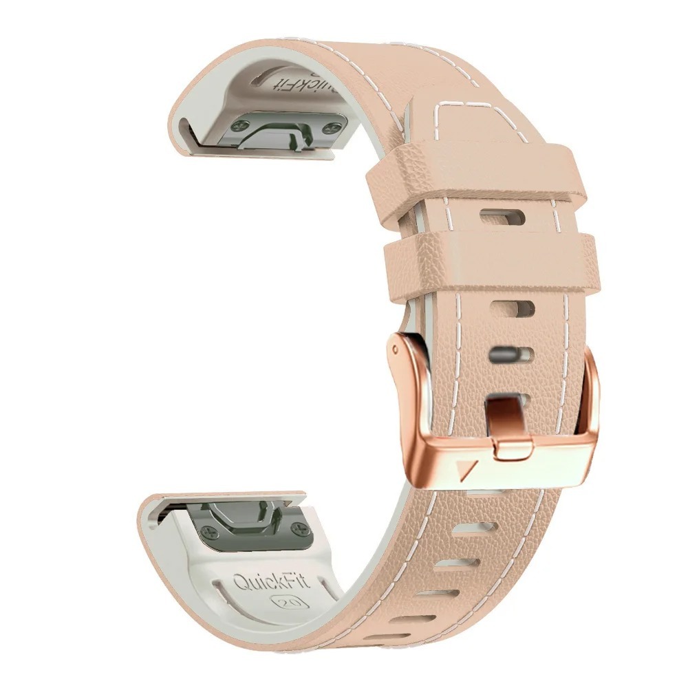 Dây Đeo Silicon Da 20 Mm Cho Garmin Fenix 8s 43mm 7S 6S Pro 5S Plus Dây Đeo Đồng Hồ Nam Nữ Cho Fenix