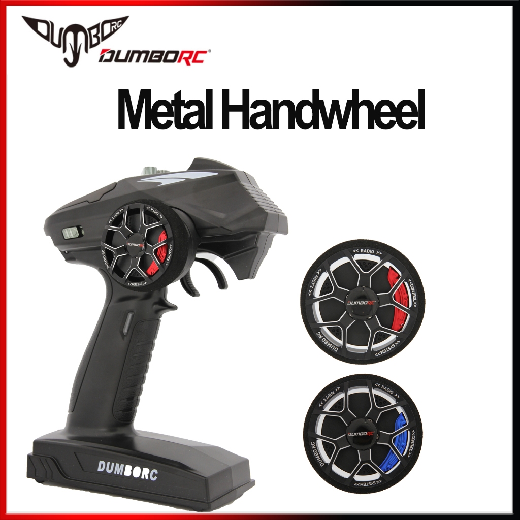 Dumborc Máy Phát Kim Loại Tay Cầm Có Má Phanh EVA Xốp Bao Nâng Cấp Cho Dumbo X4 X6 X5 X6P RC Bộ Điều