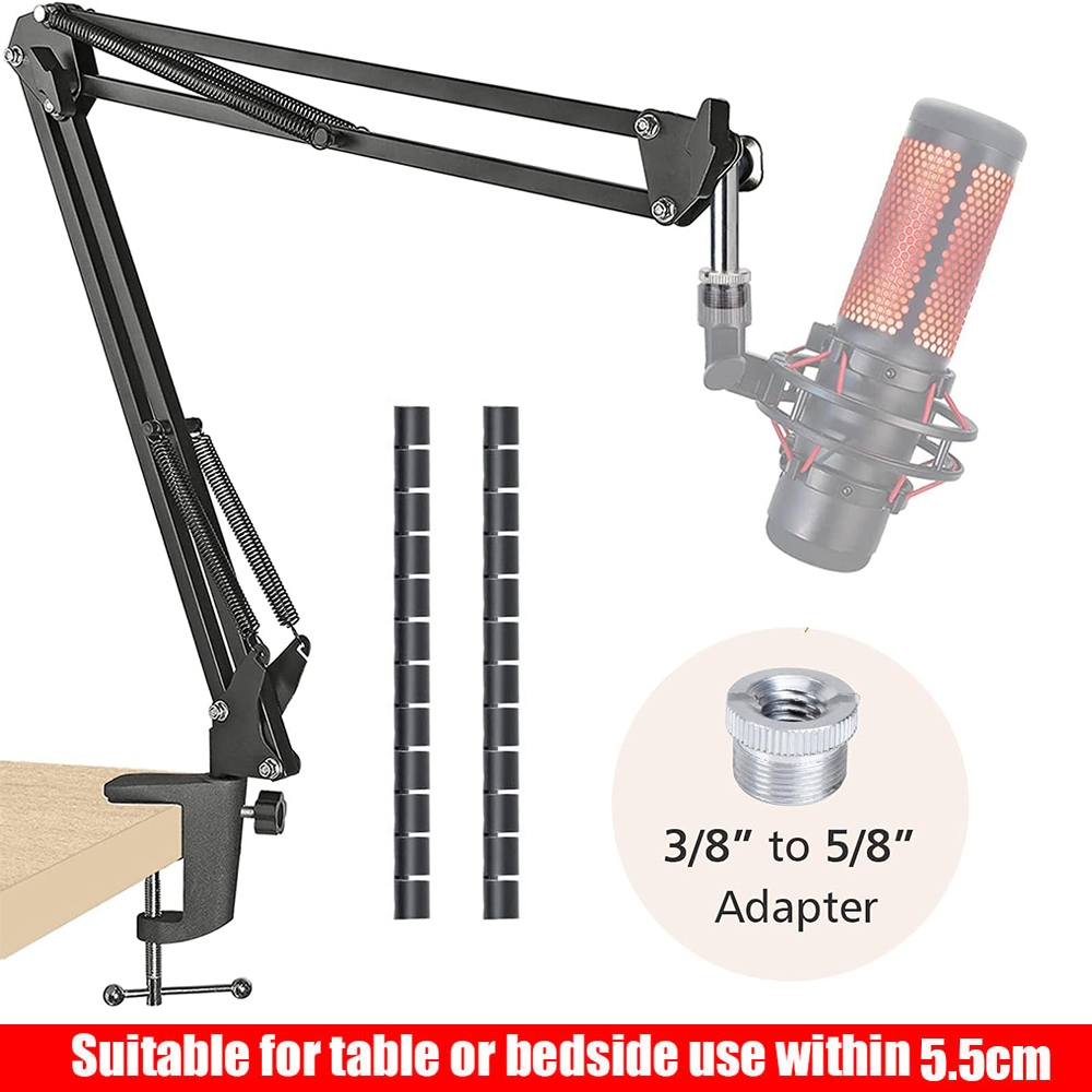 Giá đỡ Mic Quadcast cho Micro HyperX Quadcast Boom Arm, Mic Arm, với ốc vít 3 / 8 "đến 5 / 8" Thích 