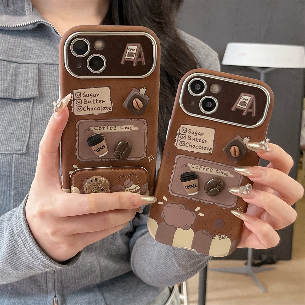 Dành cho iphone case 16 Pro Max 15 Pro Max 14 Pro Max 13 Pro Max Vỏ điện thoại dán cửa sổ lớn