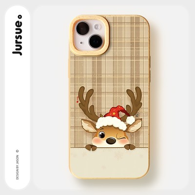 Jursue ?p l?ng ?p l?ng JURSUE dễ thương đẹp hoạt hình kute cho iPhone 16 15 14 13 12 11 Pro Max SE 2020 X XR XS ip 8 7 Plus kute H5160Q