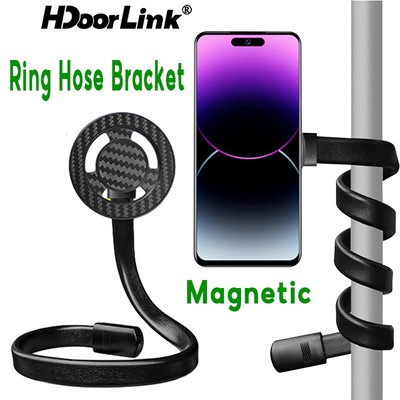 Hdoorlink Từ Điện Thoại Di Động Giá Đỡ Đa Năng Vòng Ống Giá Đỡ Dễ Dàng Lắp Đặt Giá Đỡ Điện Thoại Cho Xe Đẩy Máy Chạy Bộ Quay Xe Đạp