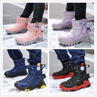 Giày Bốt Tuyết Trẻ Em Giày Trẻ Em Giày Cotton Cao Cấp Giày Bốt Cao Cấp Bé Trai Bé Gái Giày Cotton Chống Trượt Tuyết Hokkaido Giày Bốt Trẻ Em Giày Cotton Ấm Áp Lông Cừu Sang Trọng Giày Trượt Tuyết Chống Thấm Nước Chống Lạnh