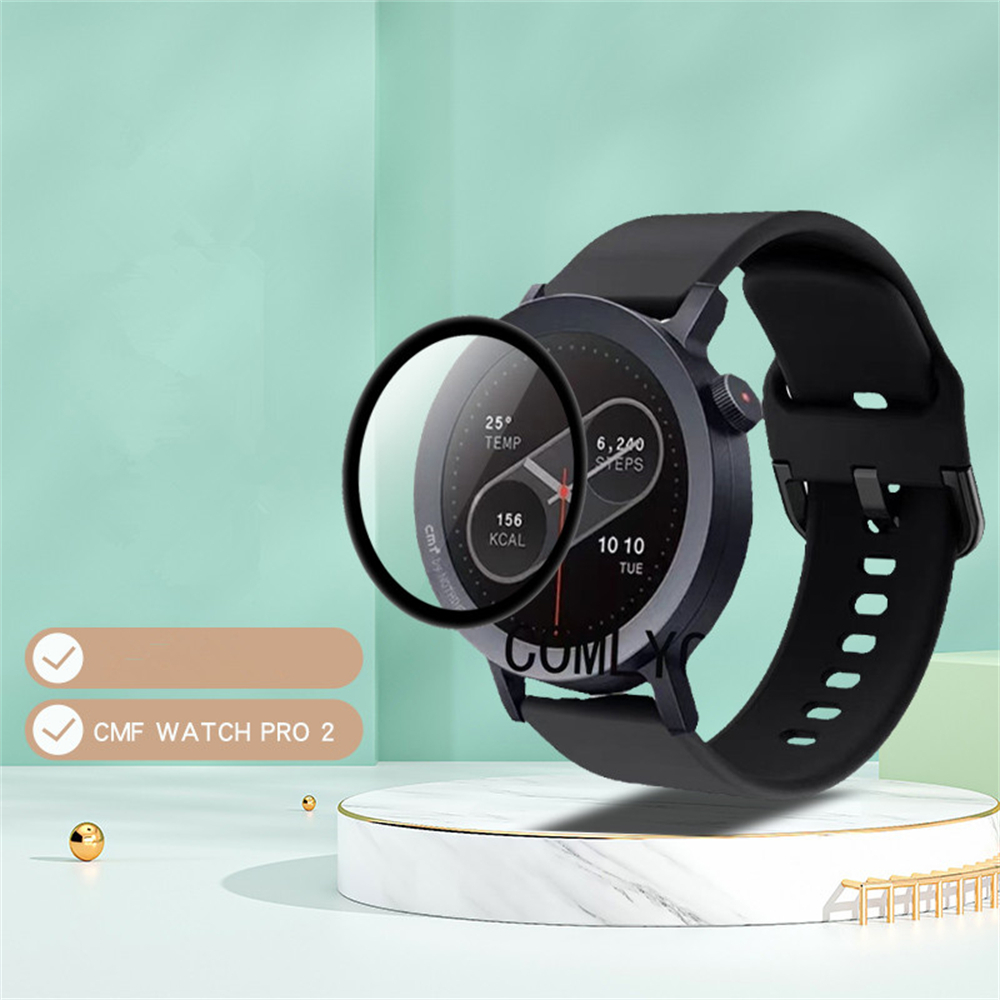 Dành cho đồng hồ CMF Watch PRO 2 cong vật liệu composite 3D phim cho CMF Watch Pro2 Phim bảo vệ màn 