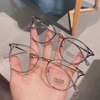 Mắt kính cận thị kính cận có độ sẵn 0.5 -4.00 độ kính cận nam nữ Thấu kính có thể cắt được Gọng kính phẳng chống ánh sáng xanh phong cách hàn quốc dành cho học sinh  511