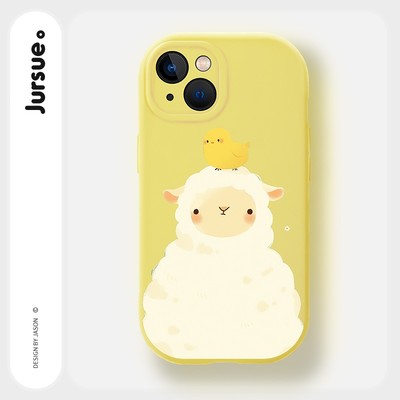 Ốp lưng JURSUE hoạt hình kute độc lạ  cho iPhone 17 16 15 14 13 12 11 PRO MAX SE 2020 X XR XS ip 8 7 6 6S PLUS kute   H5165