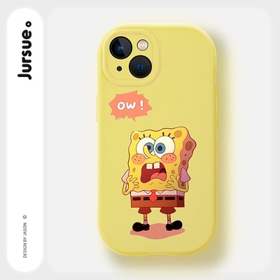 Ốp lưng JURSUE hoạt hình độc lạ hài hước cho iPhone 17 16 15 14 13 12 11 PRO MAX SE 2020 X XR XS ip 8 7 6 6S PLUS kute  H5164