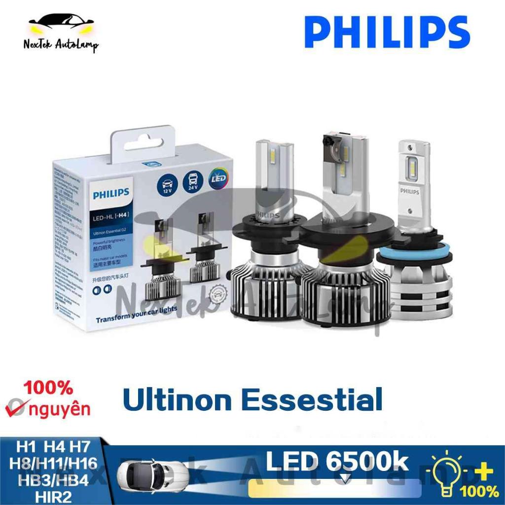 Philips Ultinon Essential Led Gen2 G2 H1 H4 H7 HB3 HB4 HIR2 H8 H9 H11 H16 12V 24V 6500K Đèn pha xe h