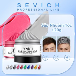 Sáp nhuộm tóc tạo kiểu tạm thời SEVICH 10 màu sắc tùy chọn 120g an toàn chất lượng cao