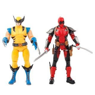  18cm Marvel The Avengers X-Men Siêu Anh Hùng Deadpool Wolverine Phiên Bản Cổ Điển Khớp Di Chuyển PVC Nhân Vật Hành Động Mô Hình Đồ Chơi Búp Bê 