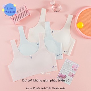 Áo su thông hơi có mút cao cấp cho bé gái tuổi dậy thì từ 30-45kg Áo ngực thể thao cho nữ