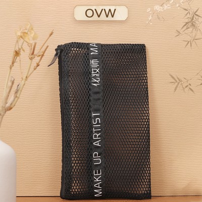 【OVW】Túi đựng cọ trang điểm di động OVW Fashional cho túi đựng mỹ phẩm Bộ sưu tập trang điểm Nylon có khóa kéo (Không bao gồm cọ))