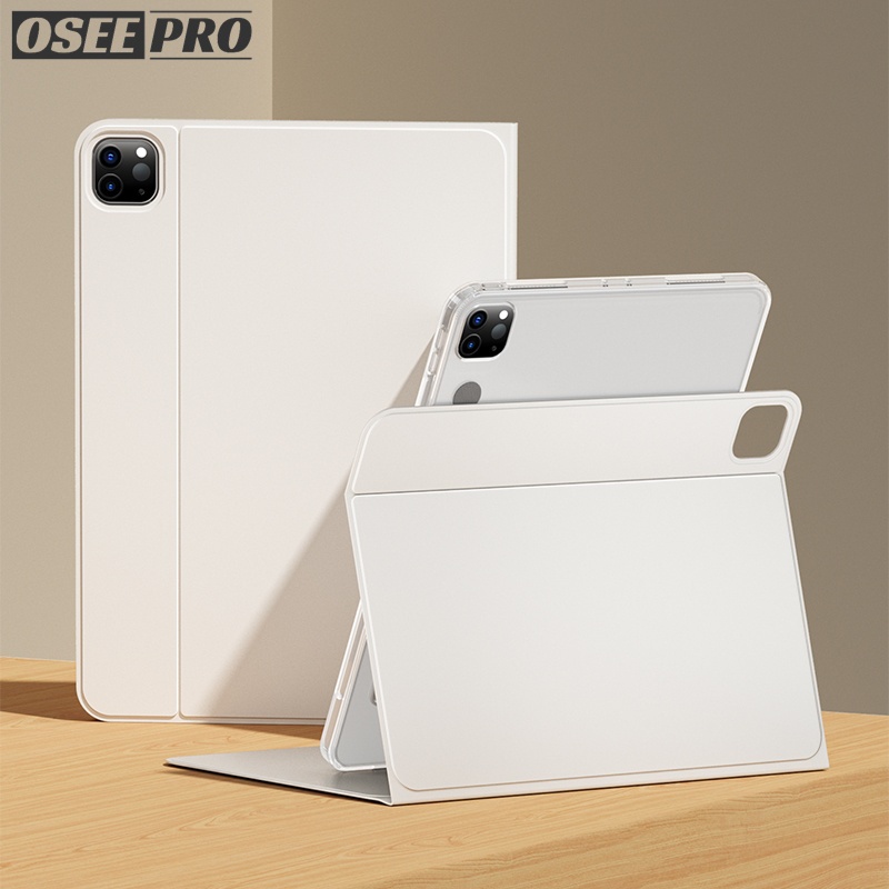 Osee Pro Ốp lưng ipad lật toàn trang 360° Ốp lưng trượt xoay cho ipad M4 pro 7 13 inch pro 2 3 4 5 1