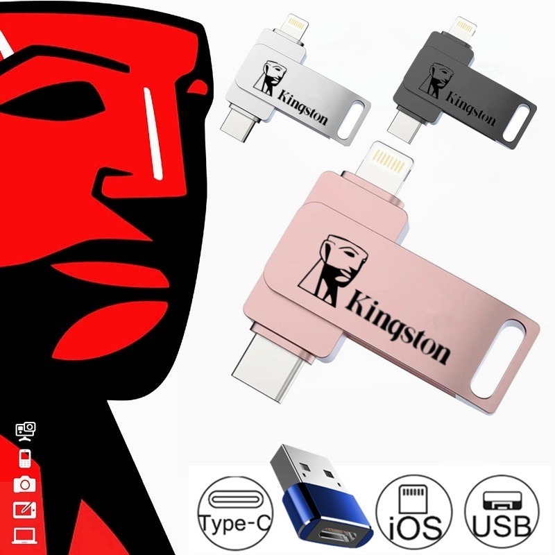 Bộ chuyển đổi giao diện Kingston U-disk Type-C Ổ đĩa flash Ixpand lật / Ixpand mini ổ đĩa kép USB tư