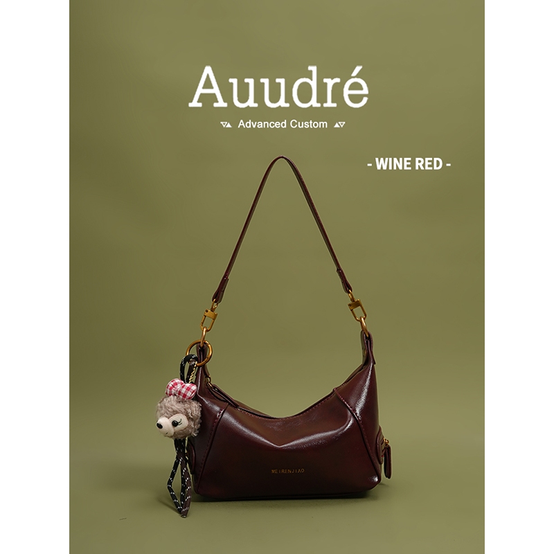 Túi đeo nách một vai Auudre Nữ 2025 Phong cách mới Đi lại Túi gối | BigBuy360 - bigbuy360.vn