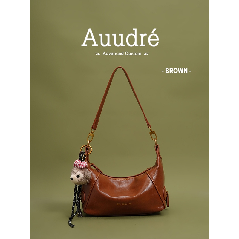Túi đeo nách một vai Auudre Nữ 2025 Phong cách mới Đi lại Túi gối | BigBuy360 - bigbuy360.vn