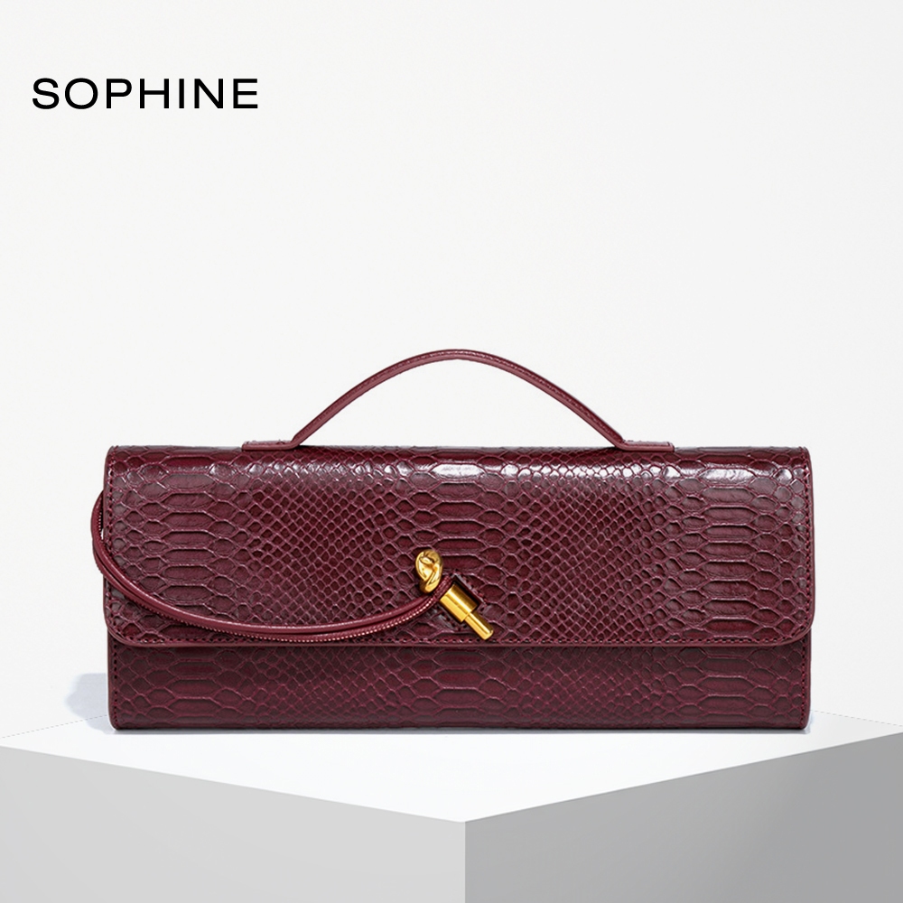 Thương Hiệu Thời Trang Thiết Kế Phong Cách Nữ Ly Hợp Túi Xách Cá Sấu Túi Đeo