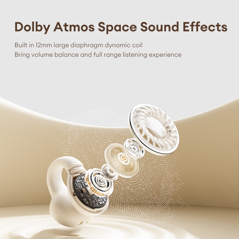 Tai nghe Bluetooth Lenovo LP25 Thoải mái Mặc dài Tuổi thọ pin Giảm tiếng ồn thông minh BT5.4 | BigBuy360 - bigbuy360.vn