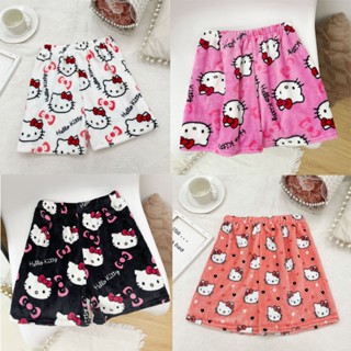 Hello Kitty Ngắn Sanrio Kt Mèo Hoạt Hình In Mùa Hè Đi Biển Quần Short Nhà Đồ Ngủ Thể Thao Du Lịch Cặp Đôi Quần Áo Quà Tặng