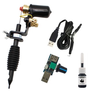 Động Cơ Nhỏ Máy Xăm Bộ Di Động Di Động Hình Xăm Công Cụ Cắm Vào Power Bank Sử Dụng usb Móc Tay Cầm Người Mới Bắt Đầu Máy Xăm Động Cơ