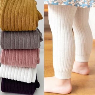 0-6y Xuân Thu Bé Gái Trẻ Em Quần Legging Bé Gái Đôi Kim Lược Cotton Ren Quần Legging Bé Mềm Đan Quần Áo Bé Trai