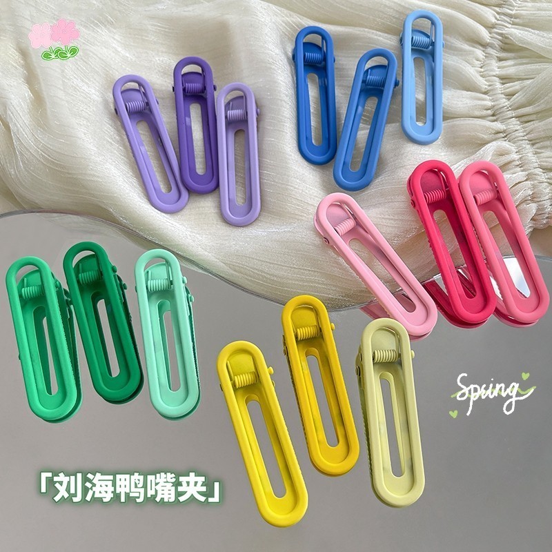 ☄️starryshop☄️hời trang 1k quốc tế kẹp tóc mini cute kẹp tóc khổng lồ Kẹp Tóc mái kẹp tóc Kẹp tóc má