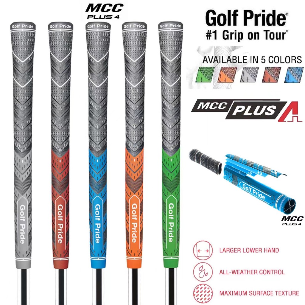 Golf Pride Golf Club Grips MCC PLUS4 Standard / Midsize Iron Golf Wood Club Grip Cabon Sợi