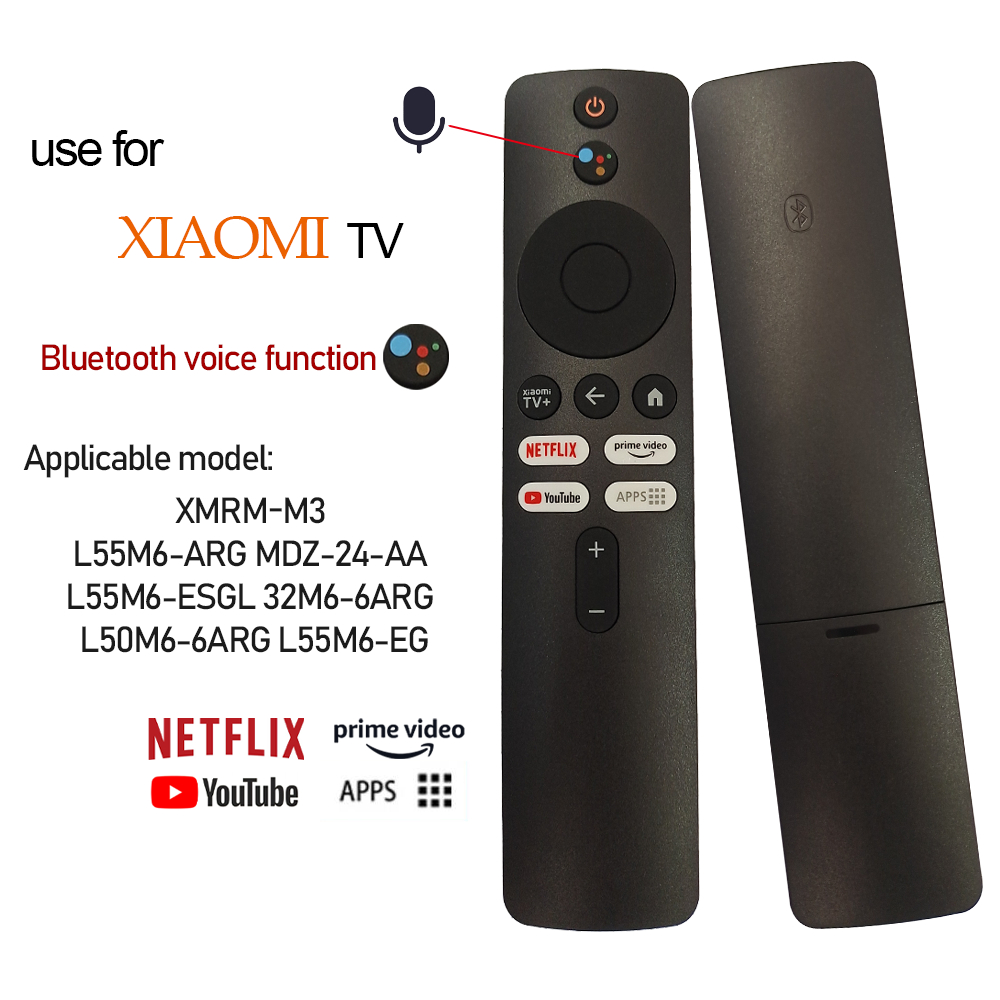 [Nilank] remote Điều khiển TIVI Smart XIAOMI Điều khiển giọng nói Bluetooth Mi TV Box Android TV Box