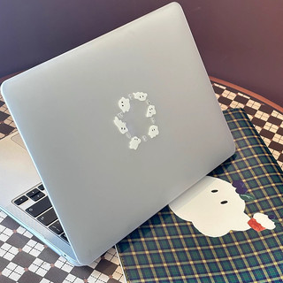Vỏ In Hình Ma Dễ Thương Cho 2026 Macbook Neo A3404 Pro14 M5 A3434 A3426 M4 A3112 Pro16 M5 Air M5 A3449 A3448 Pro13 M1 M2 A2338 Air13 M4 A3240 Air13.3 M1 A2337 A2179 Pro15 Retina