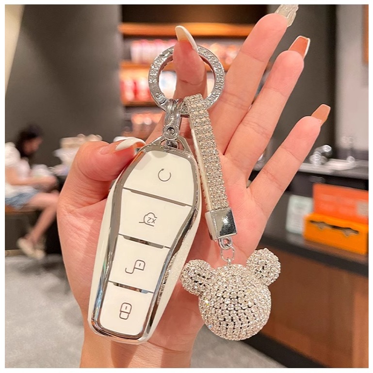 YEEKEY BYD TPU Chìa Khóa Ô Tô Cho BYD Atto 3 / Dolphin / Sealion / Sealion 6 / Dolphin mini Key Case