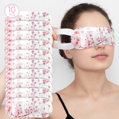 Mặt nạ mắt hơi nước Sakura Miếng đệm ngủ tự sưởi ấm Mặt nạ mắt làm ấm dùng một lần để ngủ Spa 10 / 20 / 30 chiếc