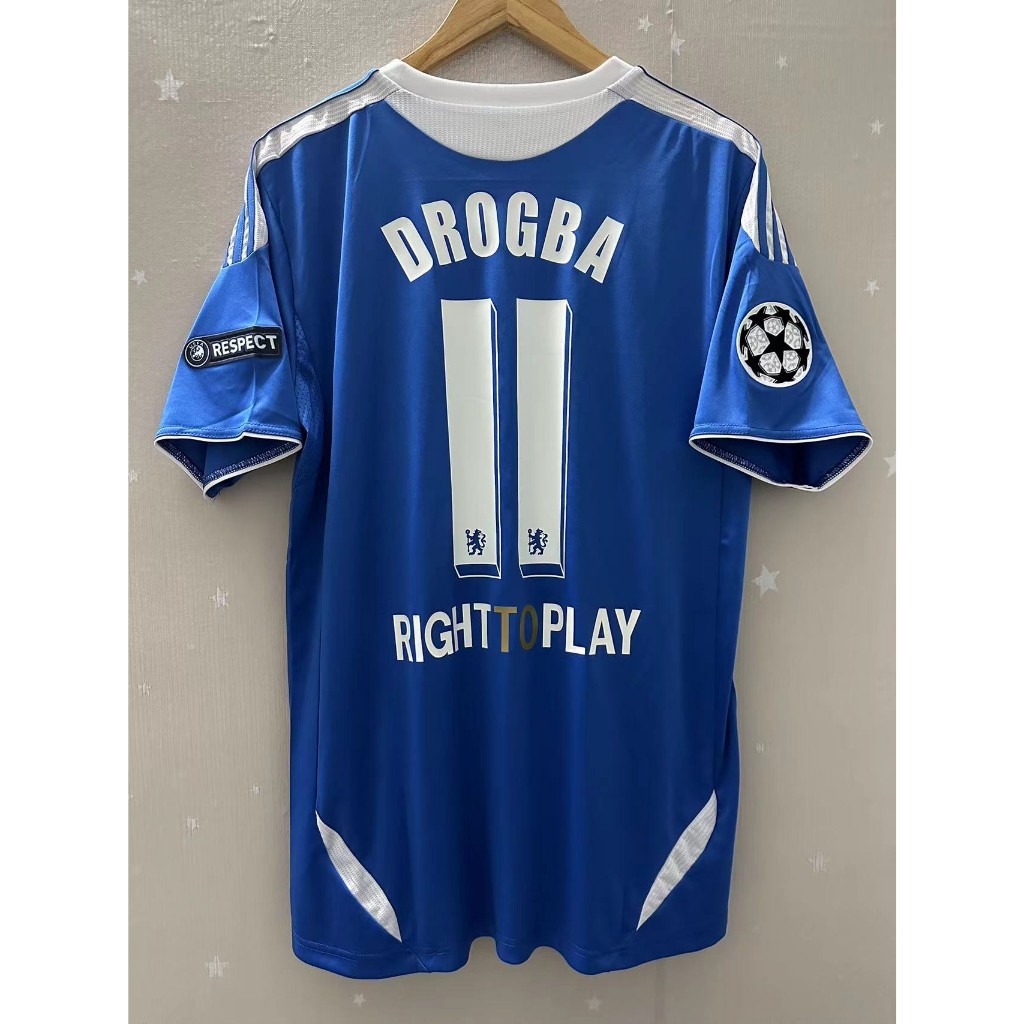 [Phiên bản cổ điển] Chelsea 2011-12 bóng đá 8 LAMPARD 9 TORRES Tay ngắn thể thao tại nhà nam S-XXL
