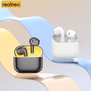 Tai nghe Bluetooth Realneo Neo 6TWS Tai nghe không dây có thể sạc siêu trầm chống nước có micrô