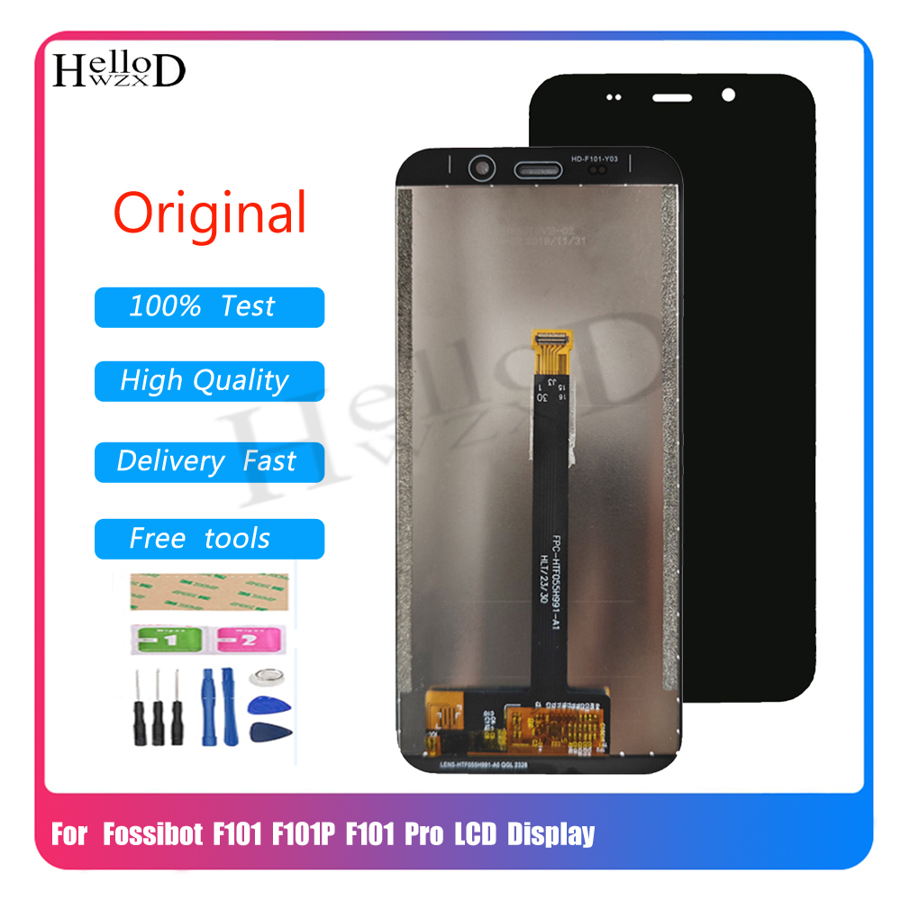 Mới Dành Cho Fossibot F101 F101P F101 Pro F102 F106 Màn Hình Cảm Ứng + Màn Hình LCD Lắp Ráp Thay Thế