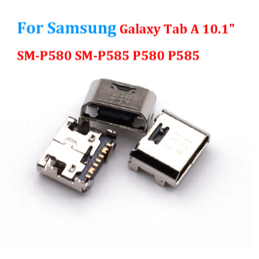 10 Cổng Ổ Cắm Sạc Micro USB Cho Samsung Galaxy Tab A 10.1 "SM-P580 SM-P585 P580 P585