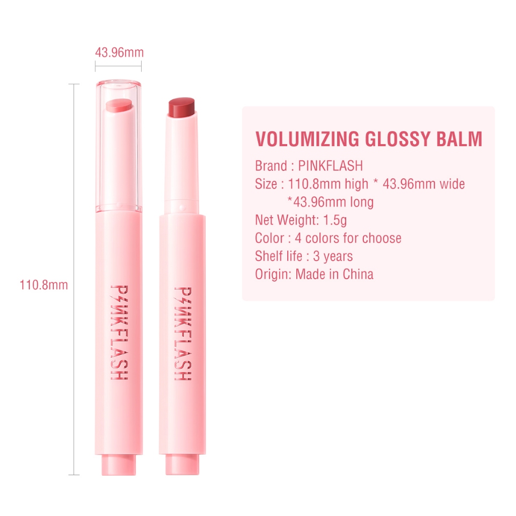 PINKFLASH Nóng chảy bóng bóng mờ Bóng ẩm lâu trôi Cảm giác không trọng lượng Không dính 1.5g | BigBuy360 - bigbuy360.vn