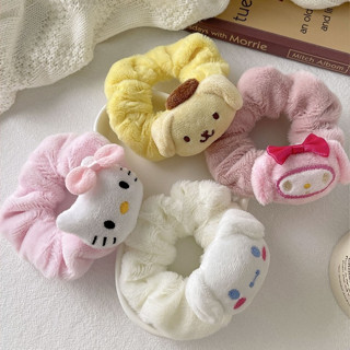  🍇Sweetybox🍇Dây Cột Tóc Sanrio Kuromi Hello Kitty Hoạt Hình Cute Chun Buộc Tóc Scrunchies Mềm Mại Dễ Thương Phong Cách Nhật Bản 