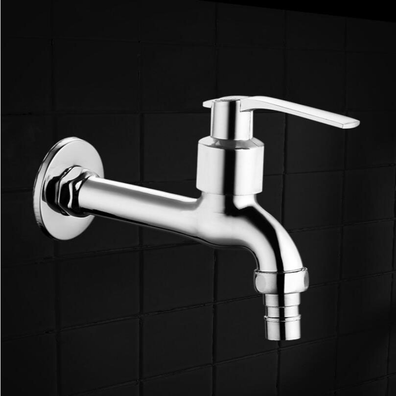 [XS22] Vòi nước lạnh đơn bằng đồng Chrome lau dài-4 vòi thông thường cũ Vòi MOP