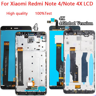 5.5 inch Dành Cho Xiaomi Redmi Note 4 / Note 4X Màn Hình LCD Màn Hình Cảm Ứng Có Khung Bộ Số Hóa Thay Thế