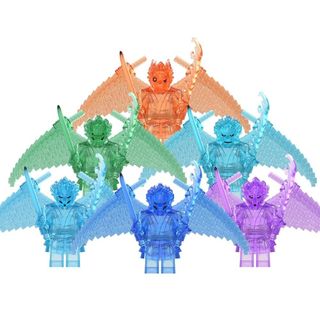  Khối Đồ Chơi Hình Susanoo Sasuke Itachi Shisui Khối Xây Dựng Đồ Chơi Mini WM6167 