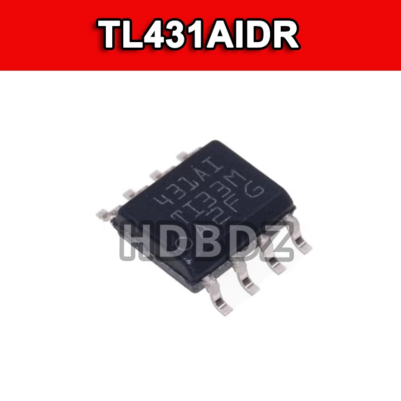 5 ~ 10 CHIẾC TL431AIDR SOIC-8 431AI Bộ Chia Điện Áp Đế Chip IC SMD